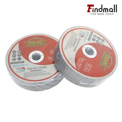 Findmall 100Piece 6 X.045 X7/8  Cut-off Wheel Metal Stainless Steel Cutting Disc • $60.46