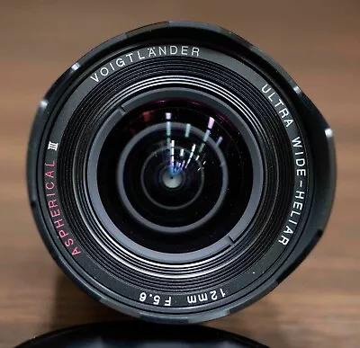 Voigtlander ULTRA WIDE-HELIAR 12mm F5.6 Aspherical III VM (Leica-M Mount) • $899.99