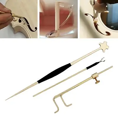 Violin Luthier Tools Violin Parts Metal Portable Violin Repair Tools Kits For • $20.64