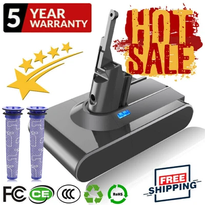 £25.99 • Buy 21.6V 8000mAh Battery For Dyson V8 SV10 Animal Absolute V8 Fluffy Vacuum Cleaner