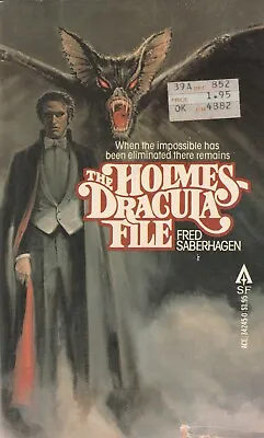 Vintage Pb Holmes Dracula File Fred Saberhagen Ace Paperback 1980 • $8.95