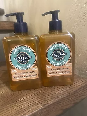 2 L’occitane Rosemary Liquid Soaps 500 Ml Each New  • £25.99