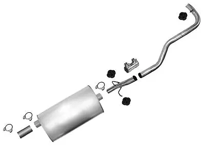 Muffler + Tail Pipe For GMC S10 Sonoma Pick Up 1995-2000 2.2L Rear Wheel Drive • $159