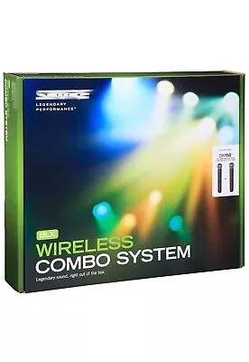 Shure BLX288/SM58 Handheld Wireless Microphone System Come With 2 Microphone • $205.50