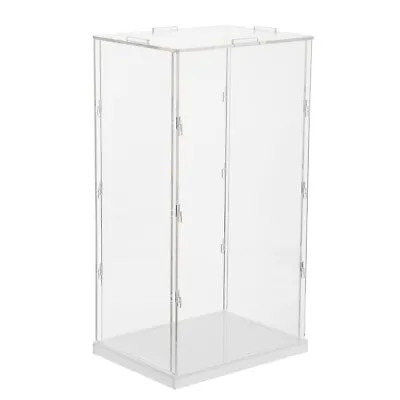 Clear Display Case Stand Acrylic Display Box Acrylic Display Cabinet • £23.59