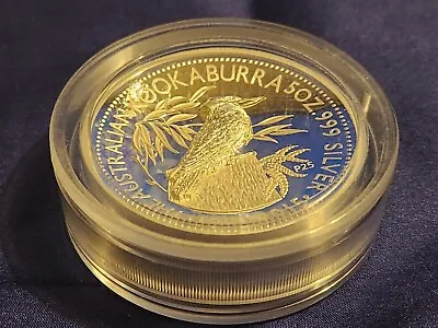 2015 Australian Kookaburra 25th Anniv 5oz Silver Proof High Relief Coin #87 • $598