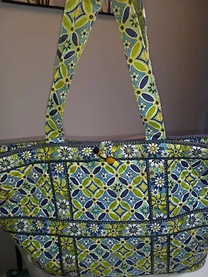 Rare! Vera Bradley  Daisy Daisy  Large Tic Tac Tote. Retired In 2008. This Bag  • $20