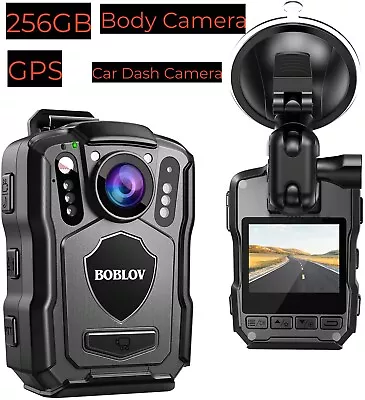 BOBLOV M5 2k Body Camera Audio Video Recording Police Camcorder Car Dash Camera • $119