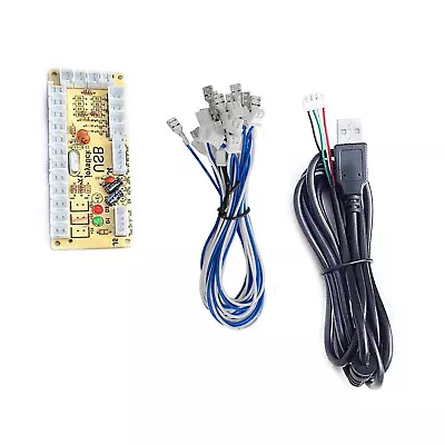 Quimat Zero Delay Arcade USB Encoder Board To Joystick For Mame Jamma Other PC • £11.06