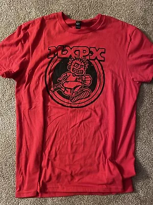MxPx Pokinatcha Punk Red T-Shirt Medium  2024 Tour NEW UNWORN • $18