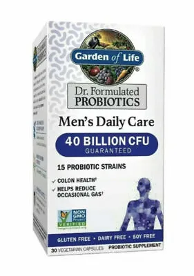 $17 • Buy Garden Of Life Dr Formulated 40 Billion CFU Men's Daily Care 