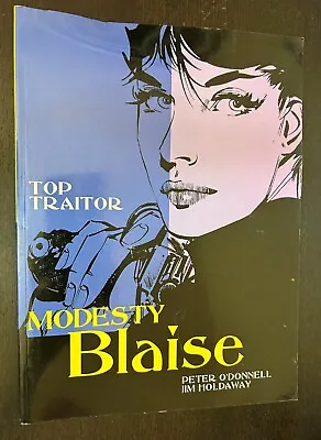 MODESTY BLAISE Top Traitor TPB (Titan Comics 2004) -- OOP (Condition) • $33.74