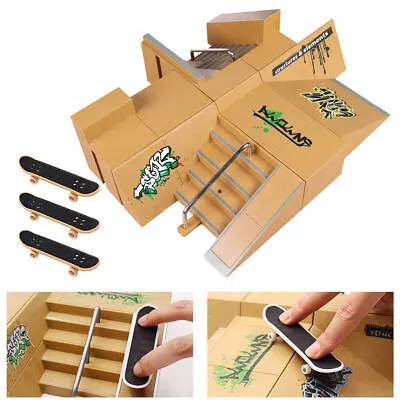 £17.96 • Buy Skate Park Ramp Parts Gift Toy For Mini Fingerboard Finger Board Ultimate Parks+