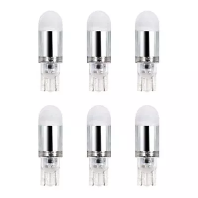 T5 T10 Wedge Base Led Light Bulbs 12vac/dc 1watt Warm White 6-pack • $20.99