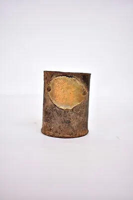 Antique Iron Grain Measure Measurement Paili Pot Scoop Scale With Brass Mark  F8 • $77.22
