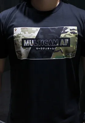 New  Multicam AF  Military Camouflage Graphic Art Premium Tee Fine Jersey Shirt • $21.24