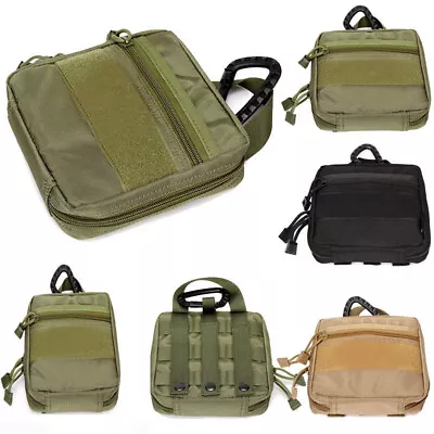 Tactical Molle Military Waterproof Organizer Utility EDC Medical Pouch Bag • $10.89