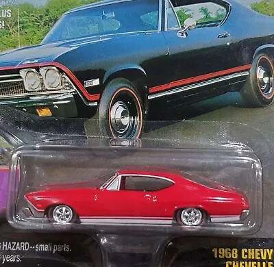 $10.99 • Buy Chevy Chevelle 1968 1/64 Johnny Lightning Muscle Cars U.s.a. Red #48