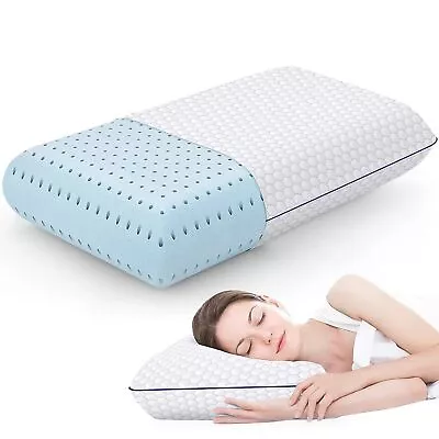 Memory Foam Pillows For Side Back And Stomach Sleepers Cooling Pillow With ... • $30.90