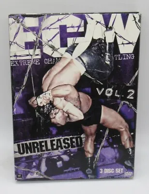 Wwe: Ecw Unreleased Vol. 2 3-disc Dvd Set Tommy Dreamer Taz Mick Foley +  • $14.99