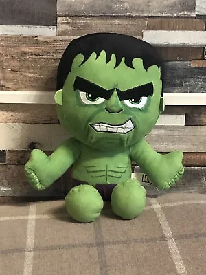 £5 • Buy Official Marvel Comics Hulk Large 12  Plush Soft Toy Teddy New Style
