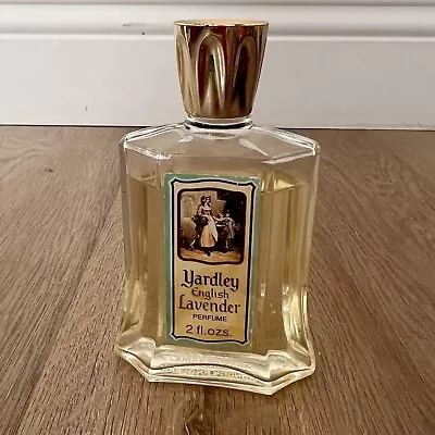 1950s YARDLEY ENGLISH LAVENDER PERFUME 2 Fl. Ozs - 98% Full - RARE Vintage • $59