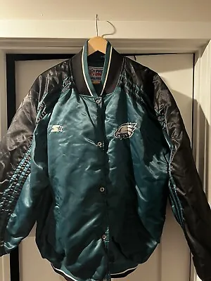 Vintage Starter Pro Line Philadelphia Eagles Jacket Size 2XL NFL • $99