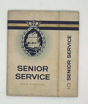 Vintage Empty Small Cigarette Hard Pack Senior Service • $6