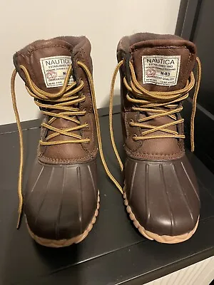 Nautica Men’s Duck Boots Size 9 • $29.99