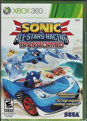 Sonic & All-Stars Racing Transformed Xbox 360 New • $18.98