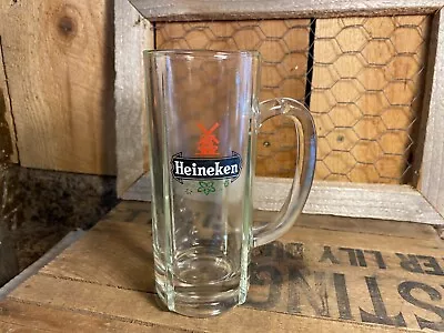 Vintage Heineken Beer 12 Oz Glass Stein Tankard Mug • $2.39