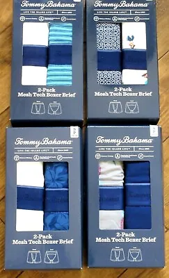 Tommy Bahama Men's Island Life 2 Pack Mesh Tech Boxer Briefs NIB Ships Free • $22.94