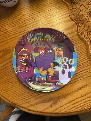 2004 Mcdonalds Haunted House Collector Plate Ronald Grimace Birdie Nugget  • $5