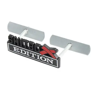 1x Front Grill SHITBOX EDITION Metal Emblem Badge Nameplate For F150 F250 Sierra • $12.24