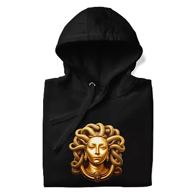 Medusa Hoodie Custom Unisex Hoodie Black And White YD Versac • $28