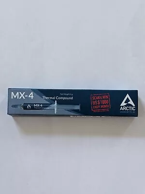 Arctic Mx-4 Thermal Compound Paste 4g Syringe 4 Grams • £5