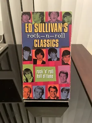 ED SULLIVAN'S ROCK-N-ROLL CLASSICS (VHS 2000) The Beatles The Doors Elvis • $4.99