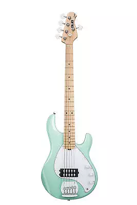 Sterling By Music Man StingRay RAY5-MG-M1 Bass Guitar In Mint Green 5-String • $449.99