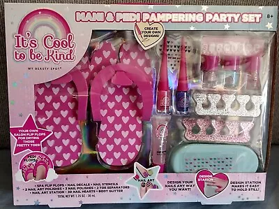 Mani &  Pedi Pampering Party Set Child 8+ It's Cool To Be Kind - My Beauty Spot • $9