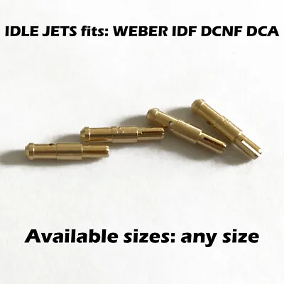$9.96 • Buy HENKYO IDF DCNF DCA Idie Jets WEBER Carburetor Any Size Within 100 4 Pcs #74405