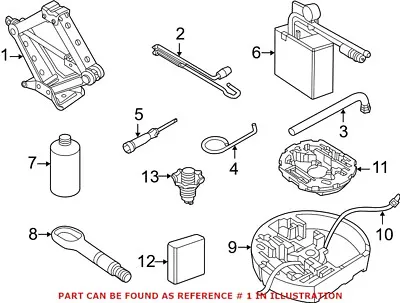 Genuine OEM Floor Jack For VW/Audi 5C0011031B • $52.67