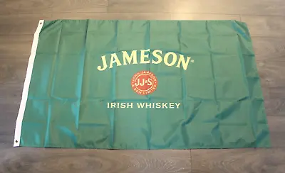 Jameson Banner Flag Irish Bar Pub Whiskey Green Garage  Liquor Store Whisky  • $12.95