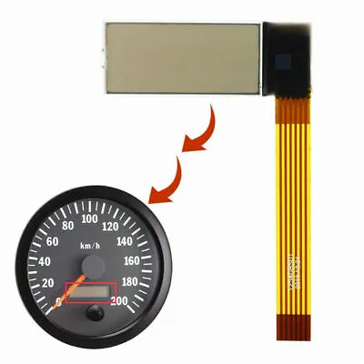 6Pin Speedometer Tachometer LCD Display For VDO Gauge Tachometer Kenworth Truck • $34.77