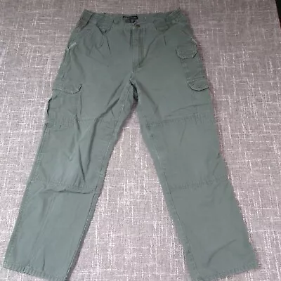 5.11 Tactical Pants Mens 34x30 Style 74251 Cargo Green Shooting Work Casual • $16