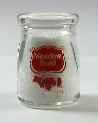 Meadow Gold Dairy 3/4 Oz Mini Creamer Bottle #1 • $14.99