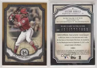 2018 Topps Museum Collection Copper Victor Robles #95 Rookie RC • $5.13