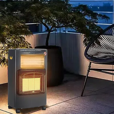 Electric & Gas Patio Heater Dual Use Infrared Space Heater Calor Butane Heating • £99.95