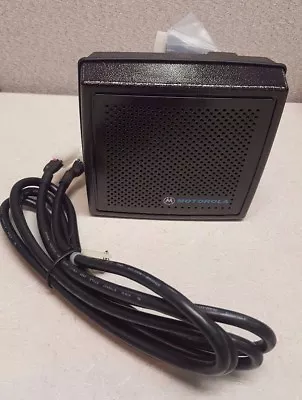 Motorola HSN1006A Audio PA And Speaker With Cable NEW • $70