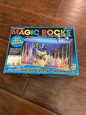 The Original Magic Rocks SHIPWRECK Crystal Growing Kit New Open Box • $12.94