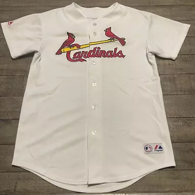 Men's St. Louis Cardinals Albert Pujols Majestic White Home Player Size XL • $40